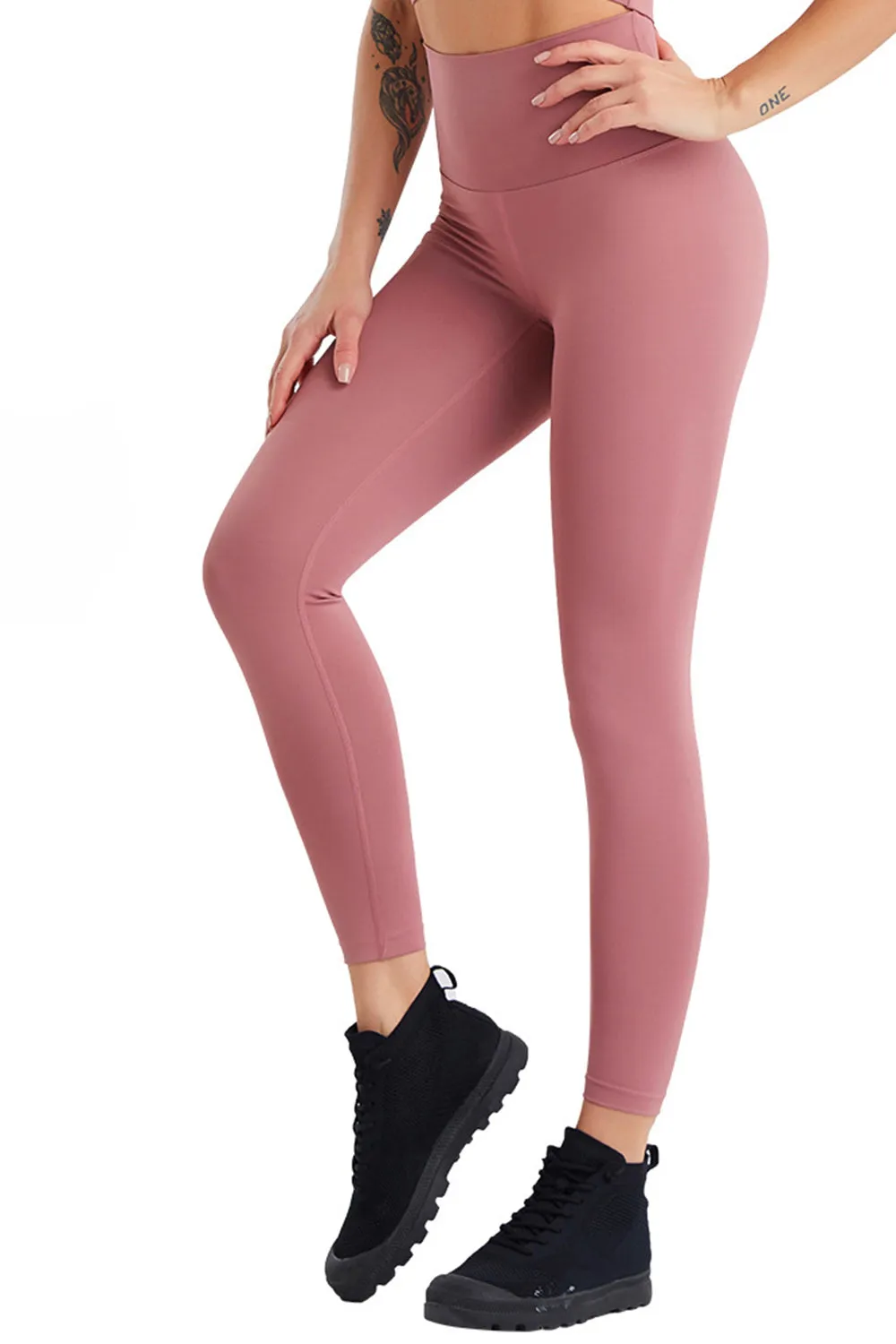 High Waist Wide Waistband Active Pants