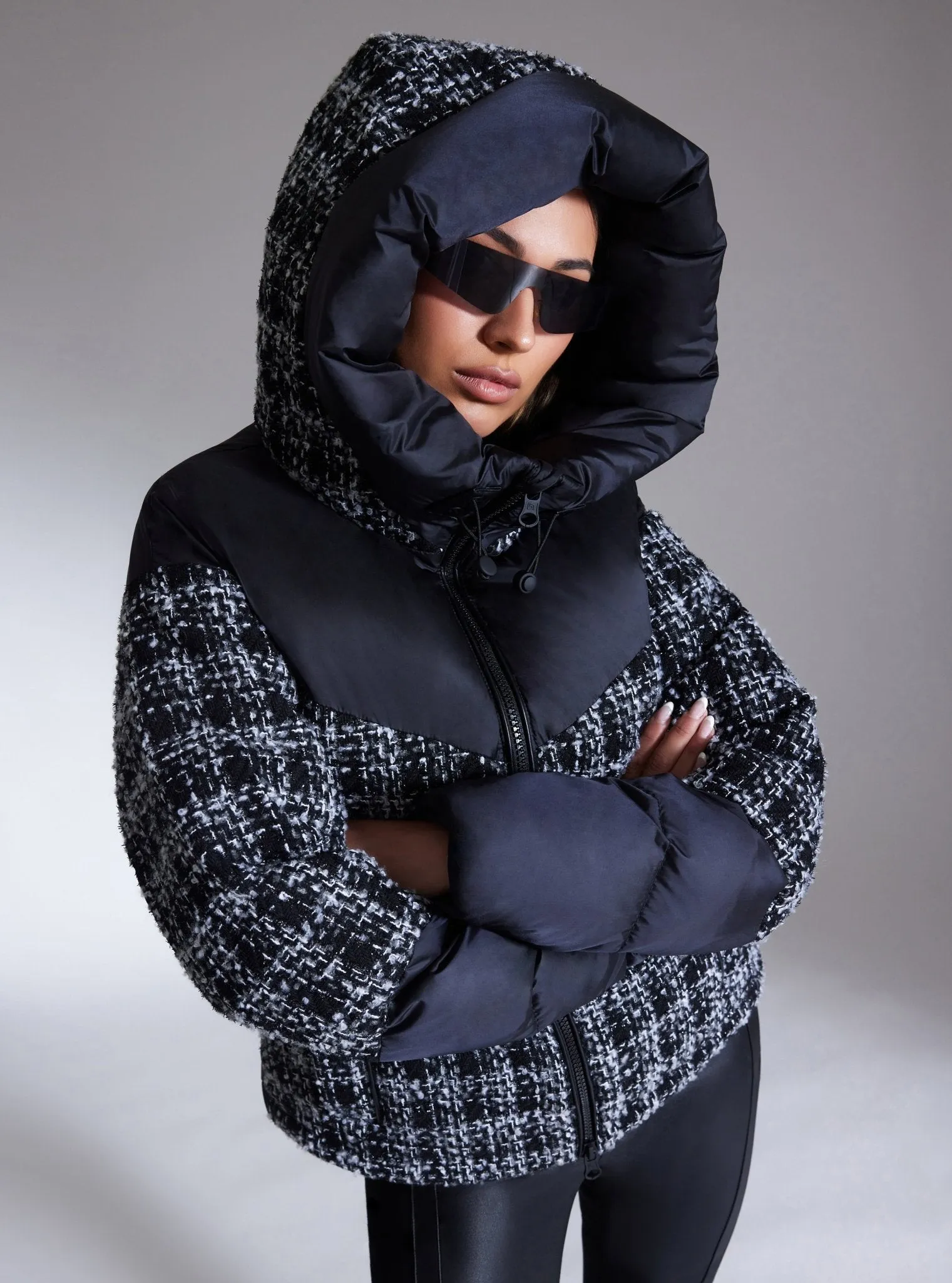 Irina Boucle Puffer Down-Filled