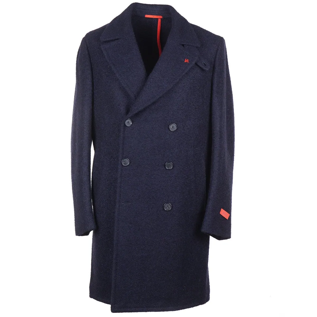 Isaia 'Marshall' Boucle Cashmere Overcoat