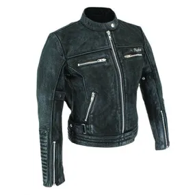 Joe Rocket Ladies Wicked Leather Jacket Black