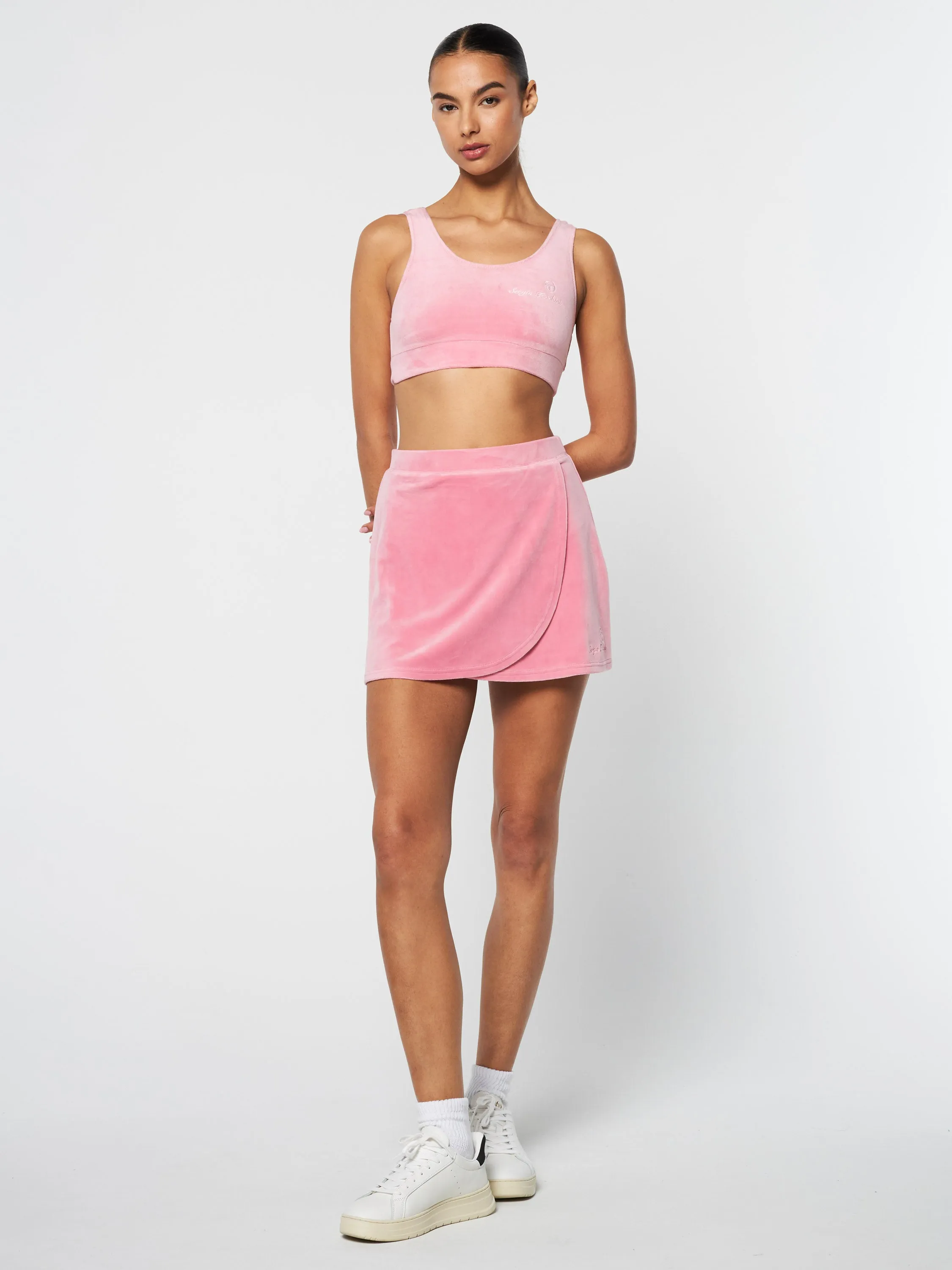 Josie Tennis Skirt- Wild Rose