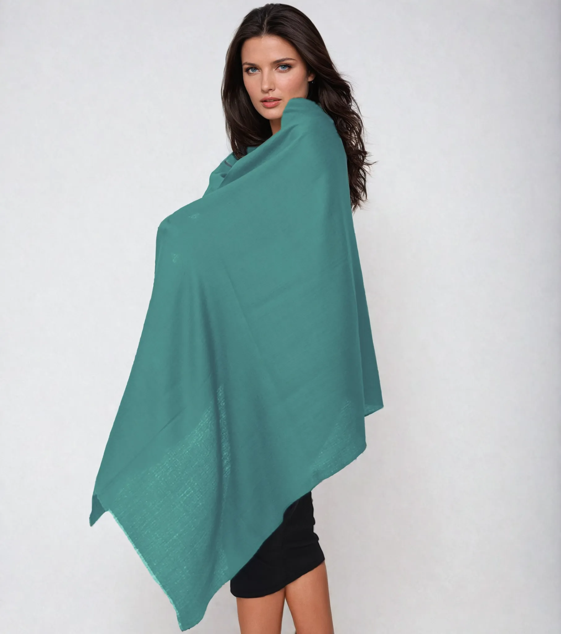 Julian Quartz 100% Pashmina cashmere oversized scarf/ wrap/ shawl-More colours available