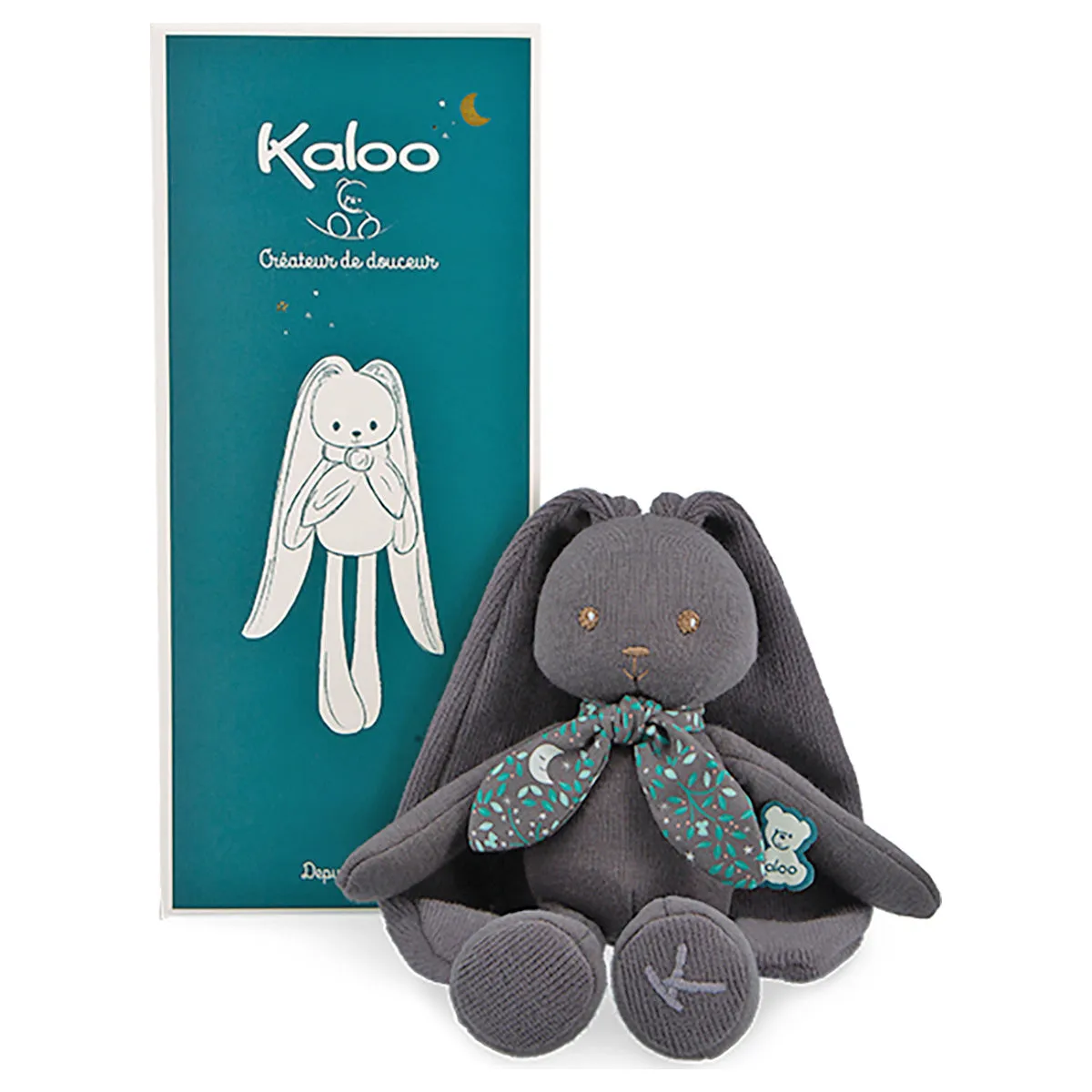 Kaloo Lapinoo Rabbit Purple Grey 25cm Soft Toy