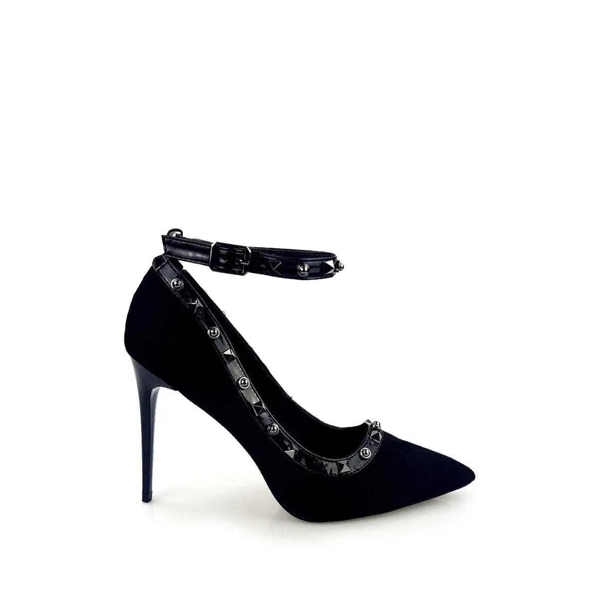 Katrin Court Shoe With Stud Trim