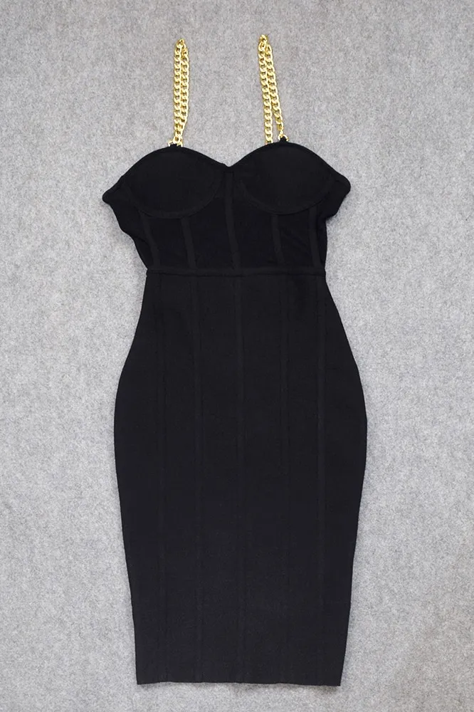 Leah Bodycon Dress - Classic Black