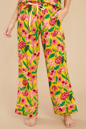 Leisure Honey Las Flores Pants