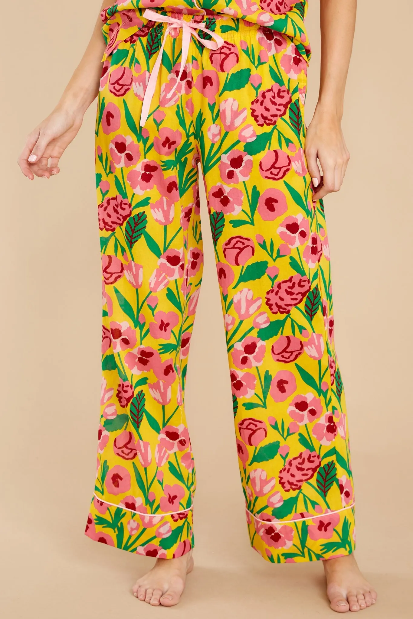 Leisure Honey Las Flores Pants