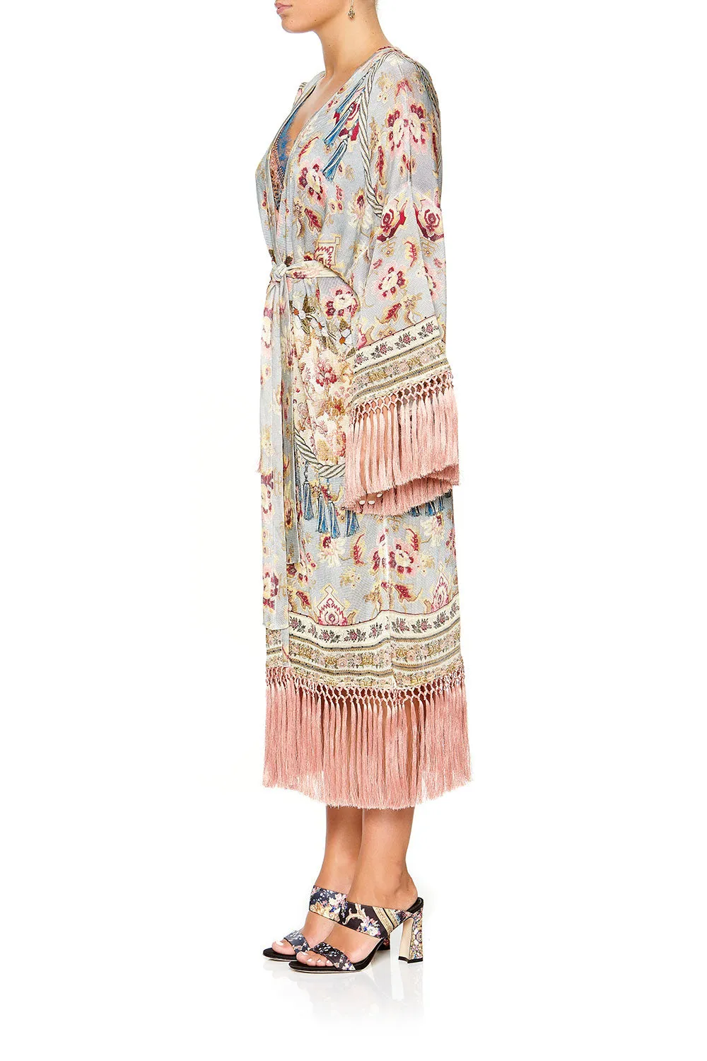 LONG TASSEL WRAP JEANNE QUEEN