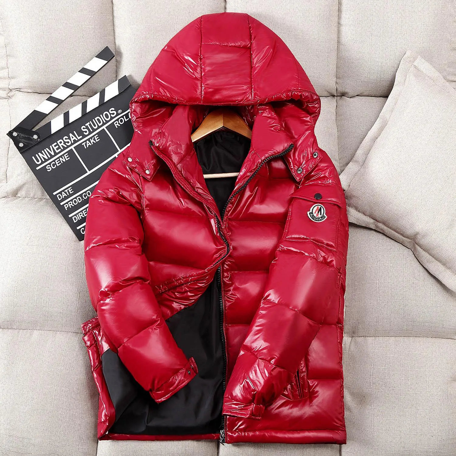 Men's Hooded Casual Down Jacket Thick And Warm Winter  Coats