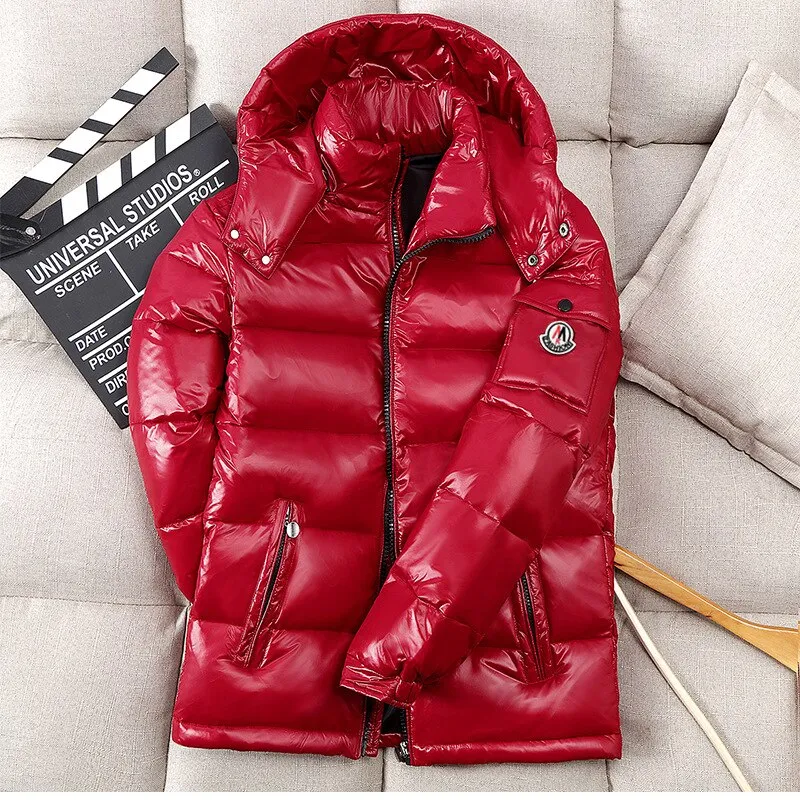 Men's Hooded Casual Down Jacket Thick And Warm Winter  Coats