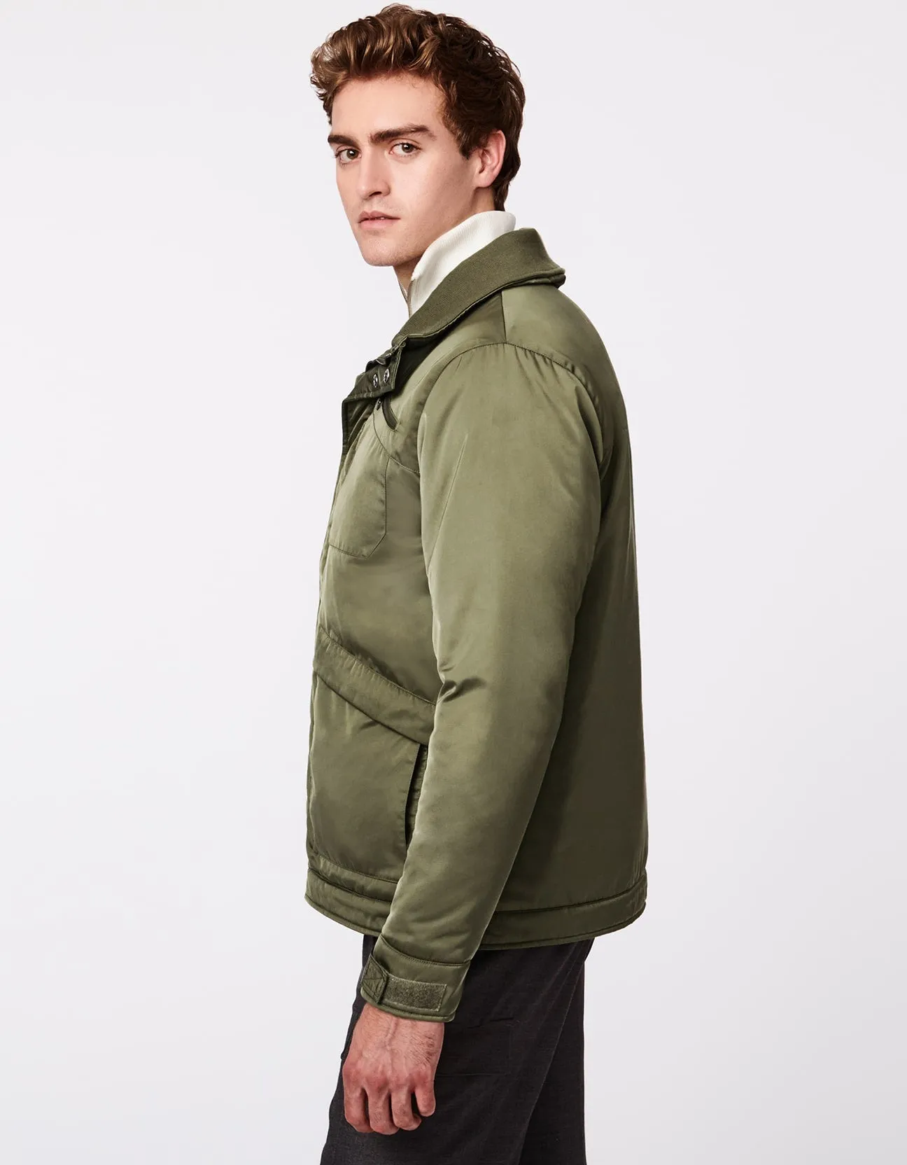 Men's Utility Shine Active Puffer Jacket