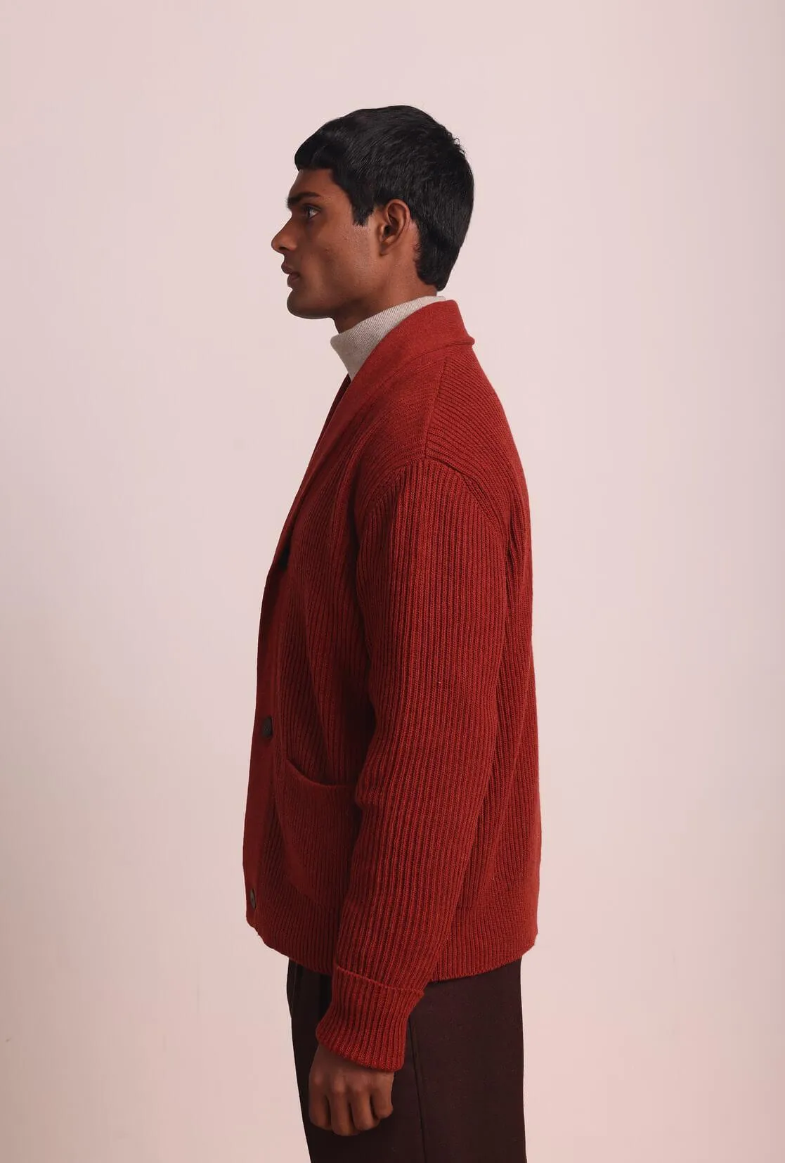 MONTGOMERY SHAWL COLLAR CARDIGAN