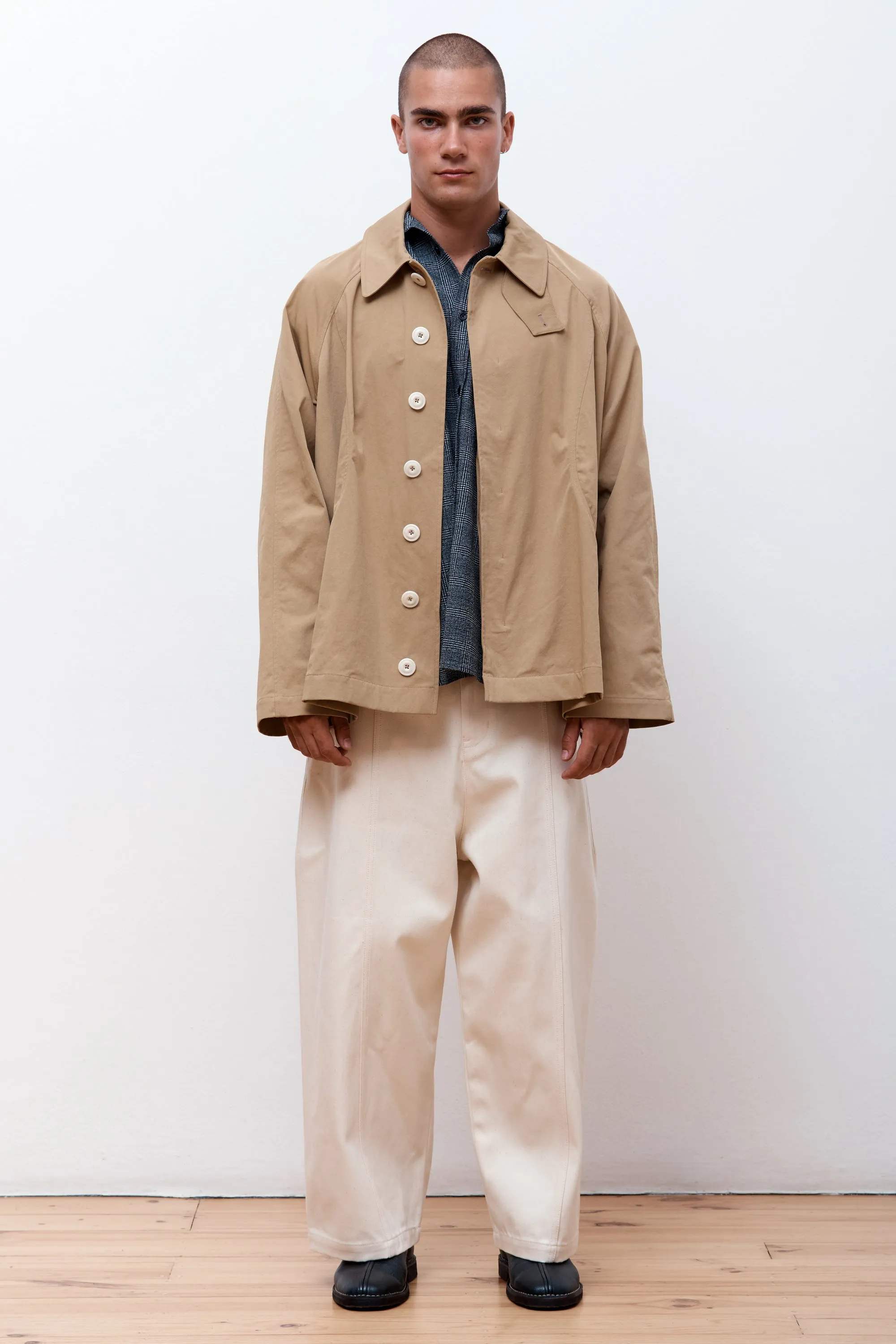 Nylon Takeshi Jacket  Sand