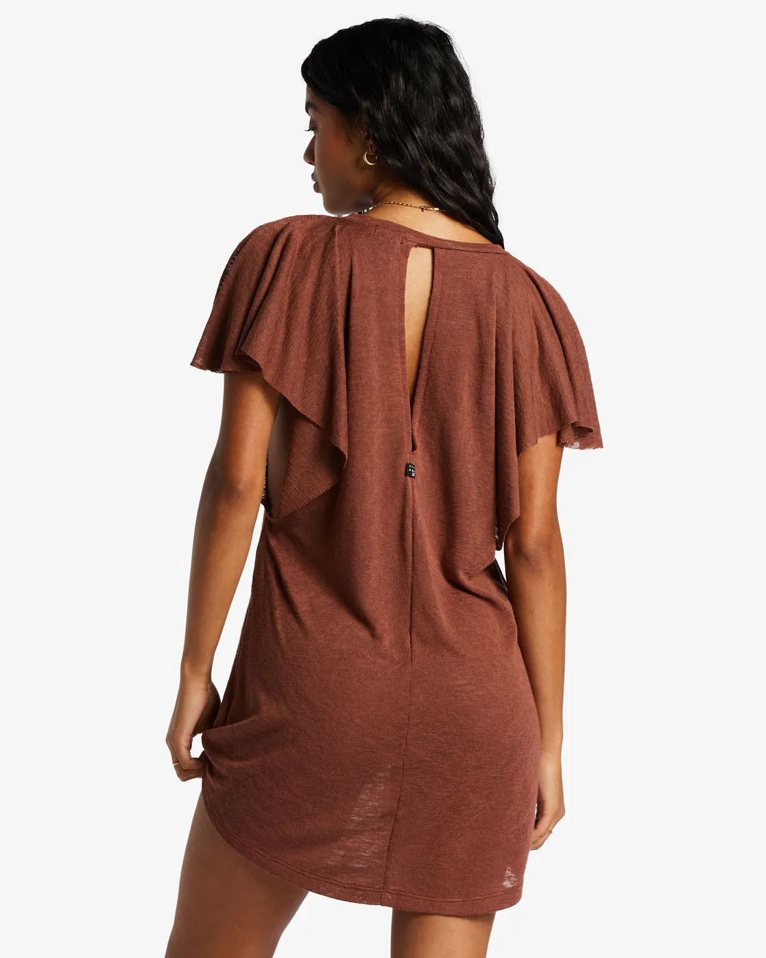 Out For Waves Cover-Up Dress - Mocha