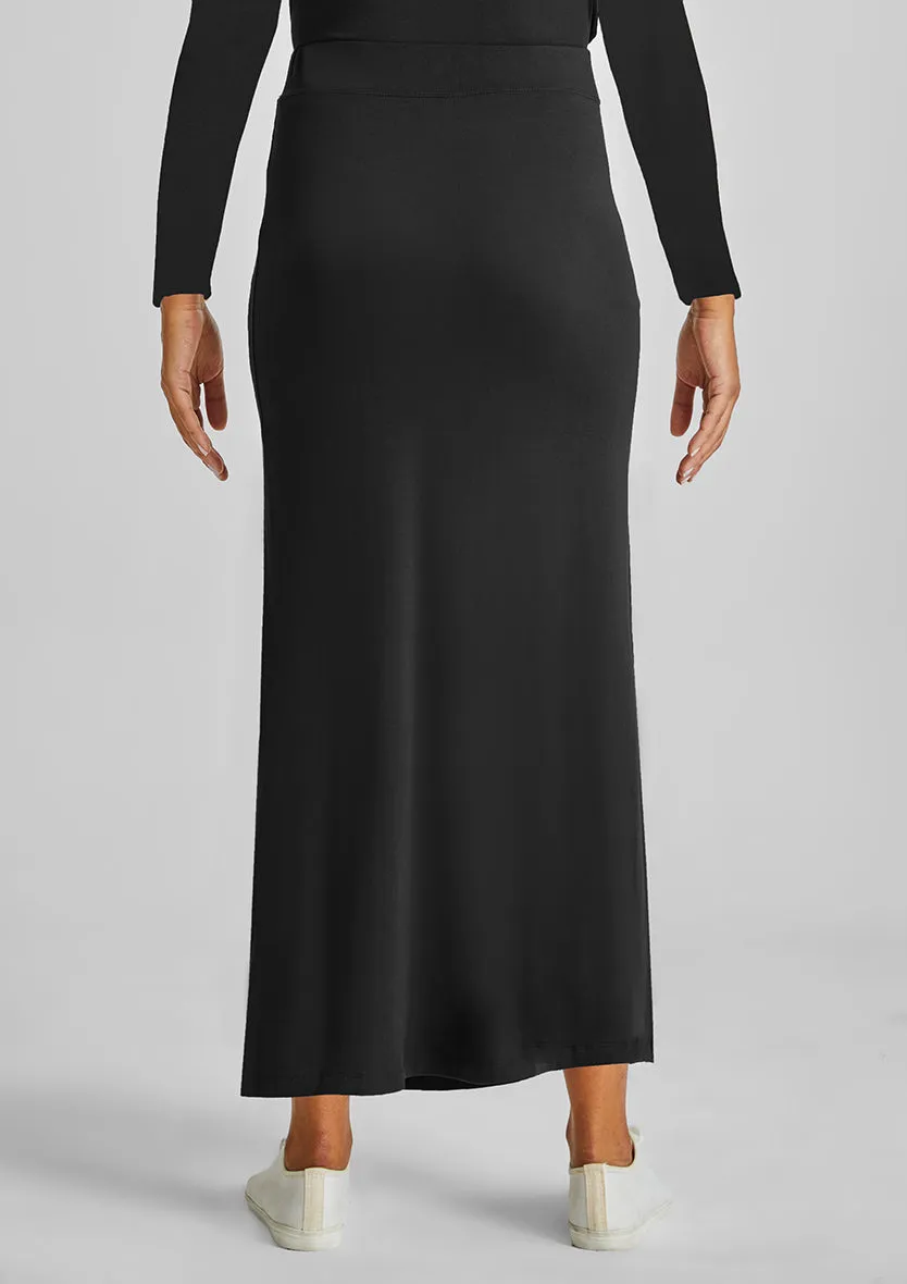 Pencil skirt-Plain Jersey Cotton