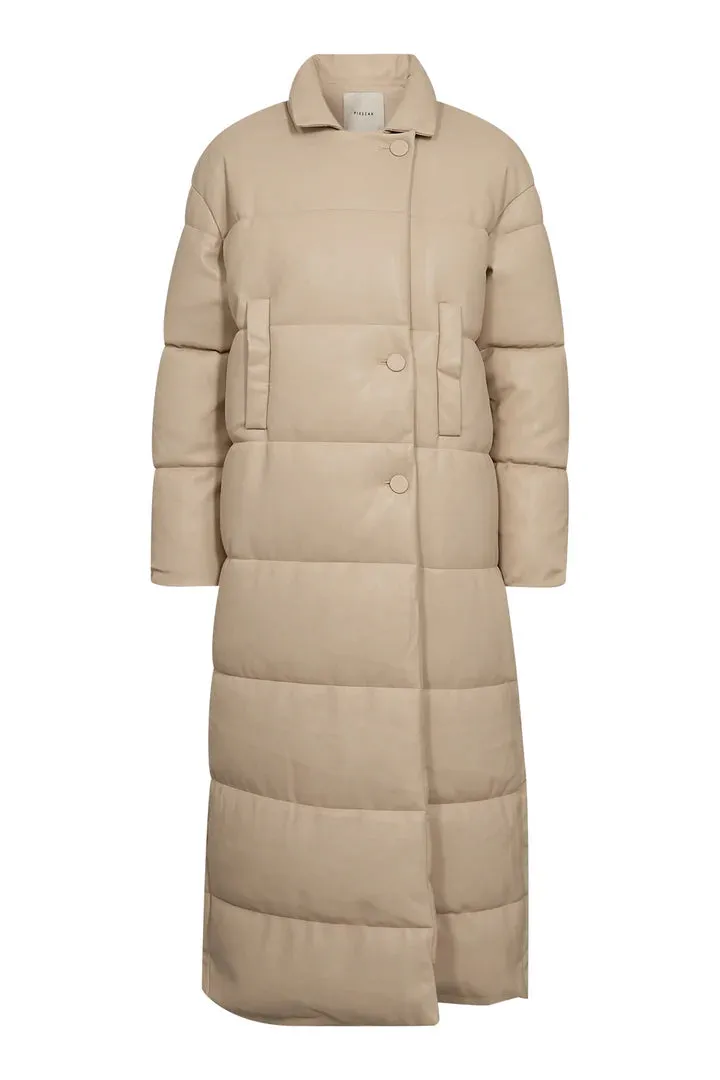 Pieszak Jules Faux Down Jacket-Chalk Beige-J234693