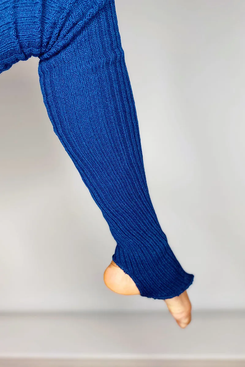 Pole Junkie Thigh High Legwarmers - Navy