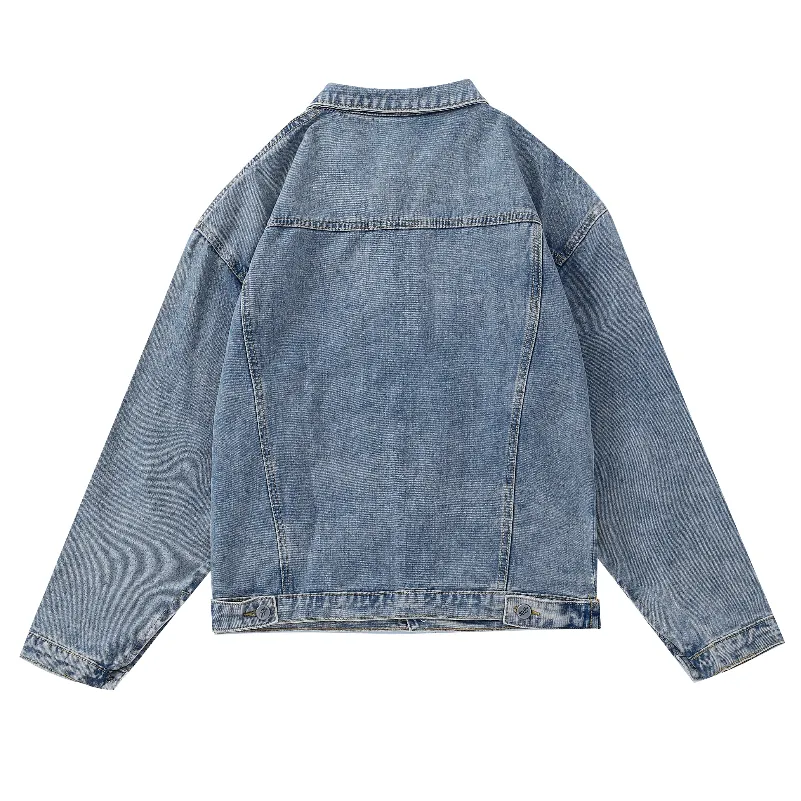 Pologize™ Washed Denim Jacket