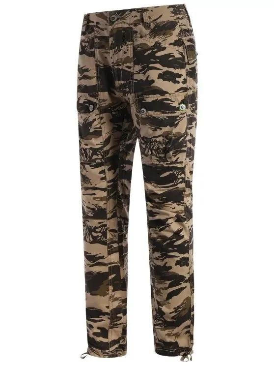 Pretty Pockets Camo Pants