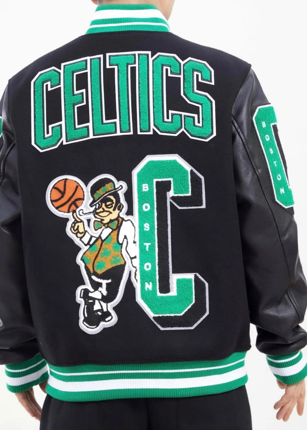 Pro Standard Boston Celtics Varsity Jacket