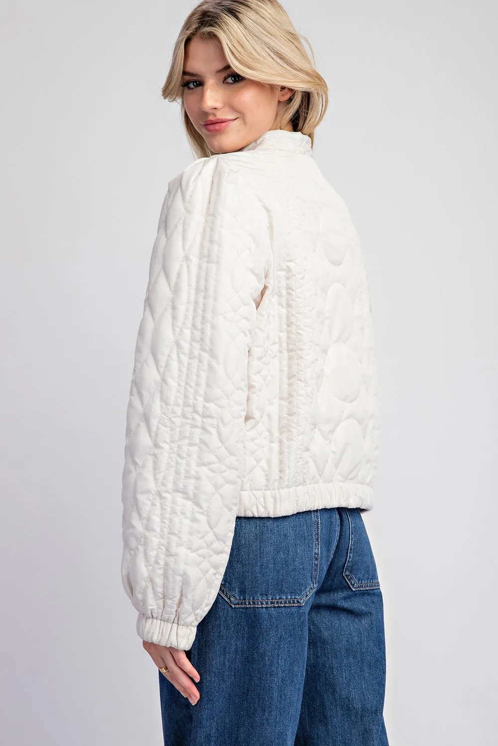 Quilted Crop Jacket