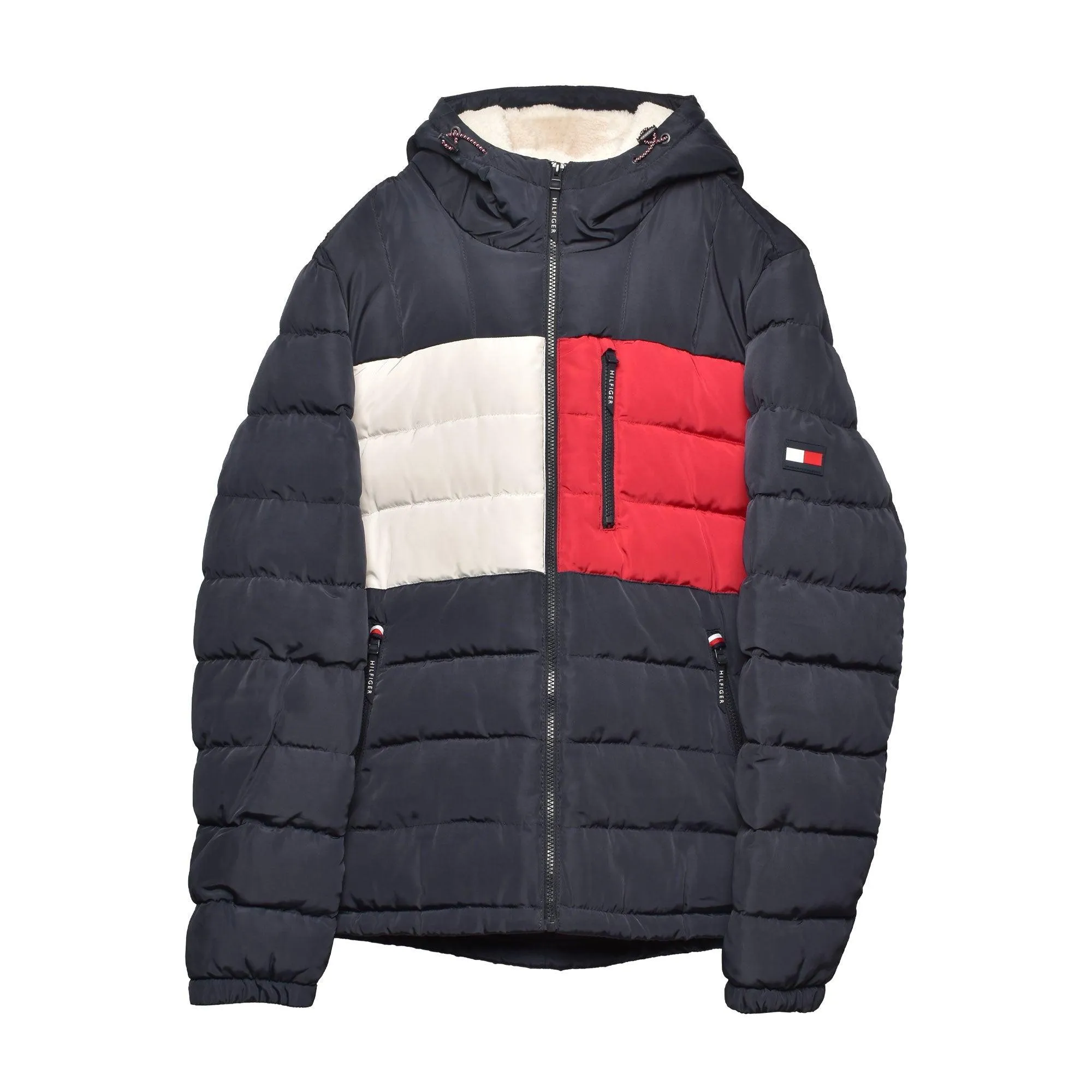 QUILTED POLYTWILL PUFFER JACKET WITH SHERPALINED HOODY 151AP213 アウター 6カラー 返品無料