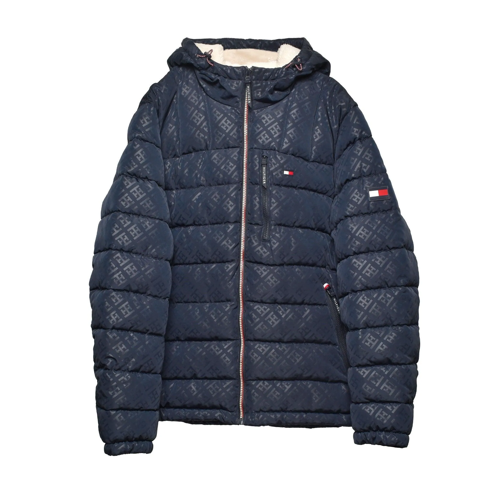 QUILTED POLYTWILL PUFFER JACKET WITH SHERPALINED HOODY 151AP213 アウター 6カラー 返品無料