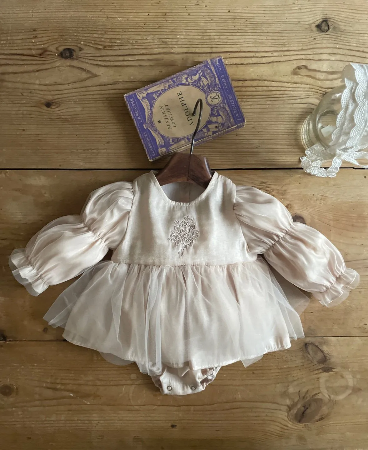 Rafaela Dress Romper_Light Beige