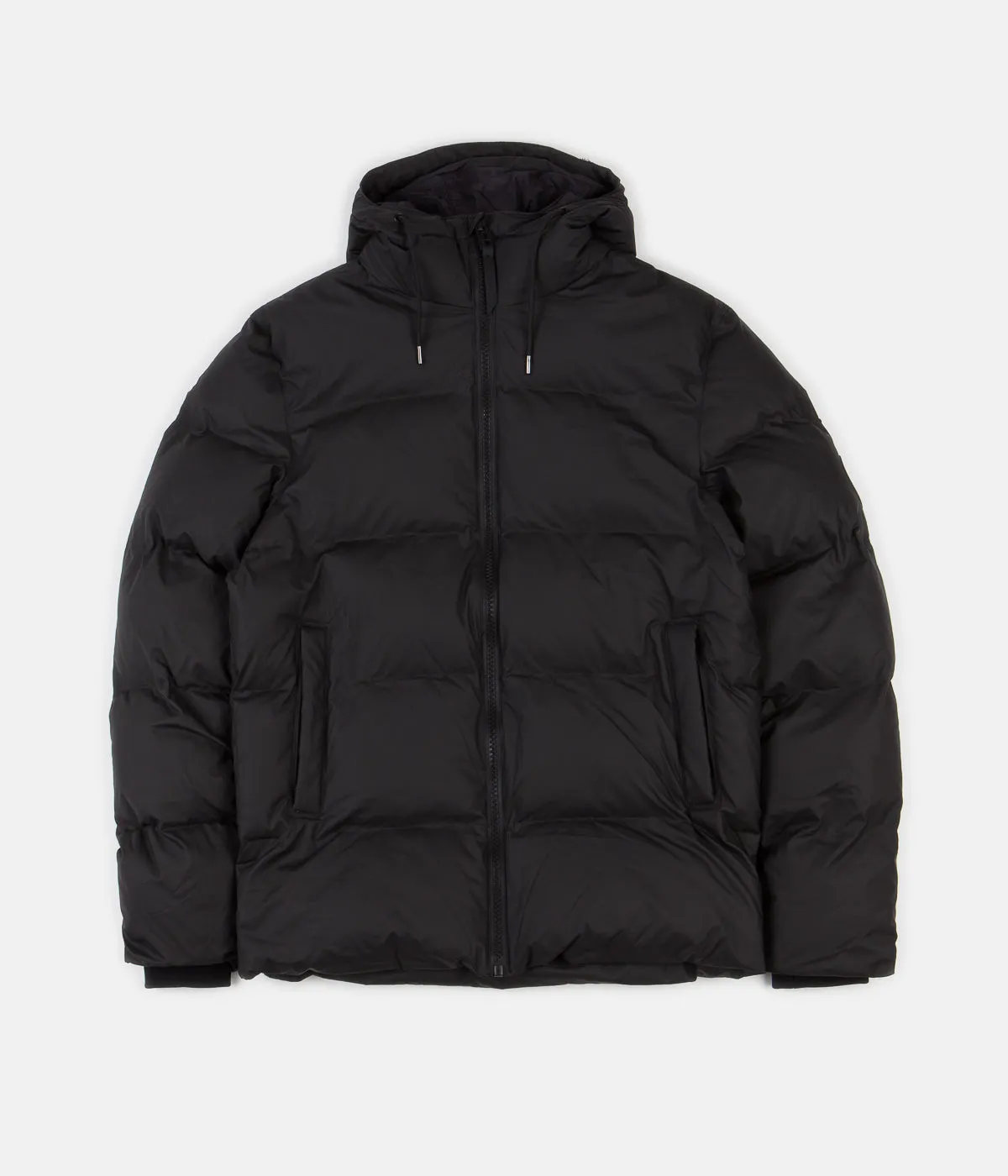 Rains Puffer Jacket  - Black