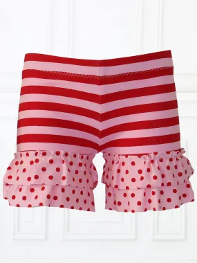 RUTHIE - Girls Stretch Ruffle Shorts Sewing Pattern