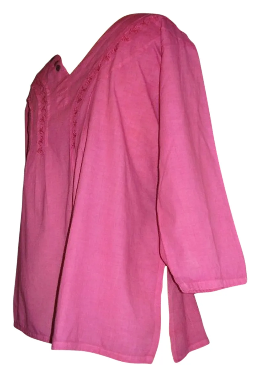 SALE Lovely Passion Pink Blouse Top Shirt Womans L/XL