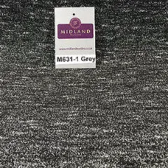 Salt and Pepper one way stretch jersey raw knit dress fabric 58" wide M631 Mtex