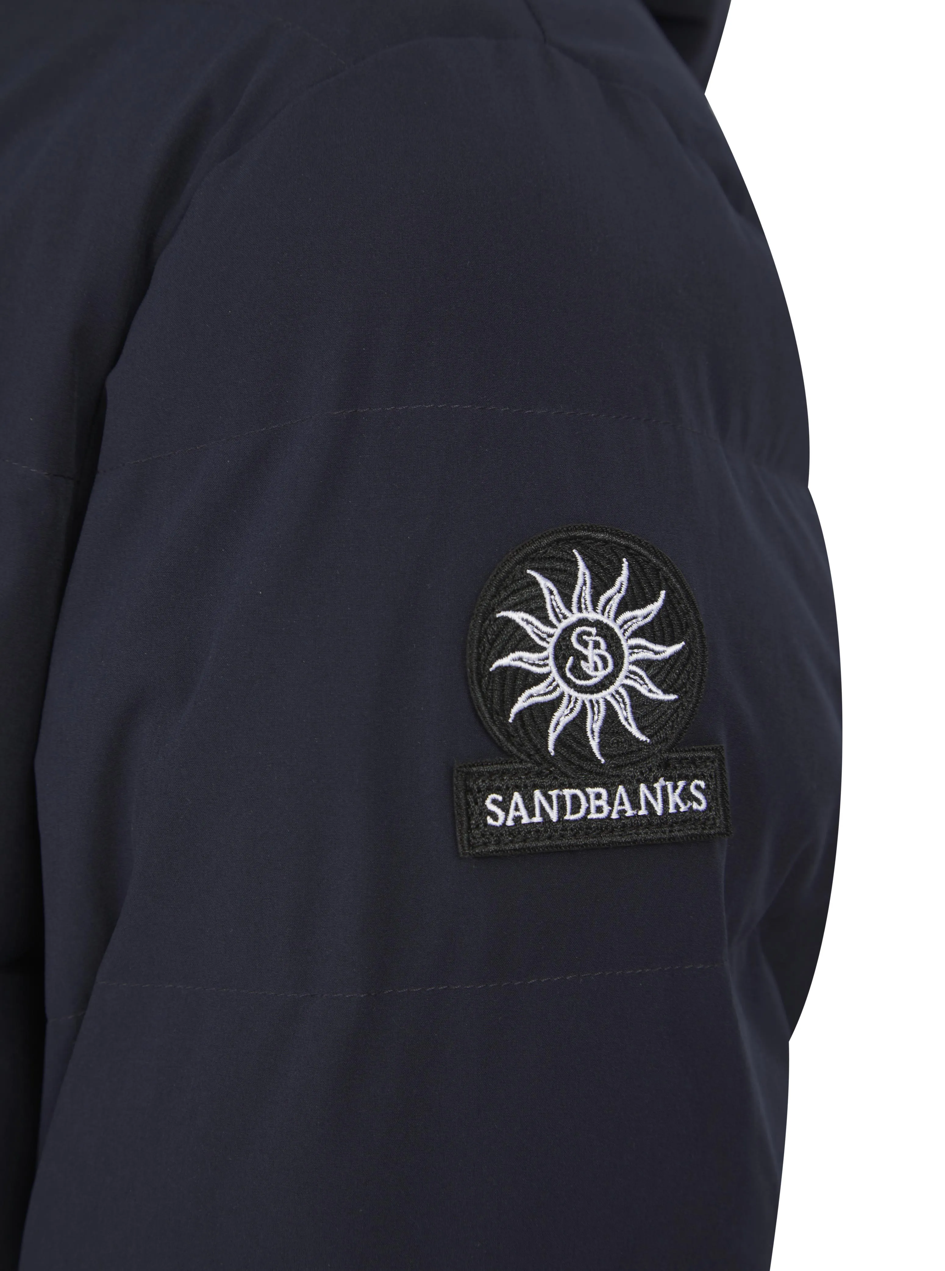 Sandbanks Banks Core Puffer Jacket Navy