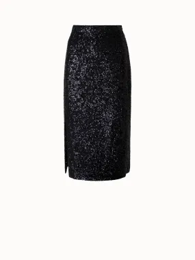 Sequins Pencil Skirt