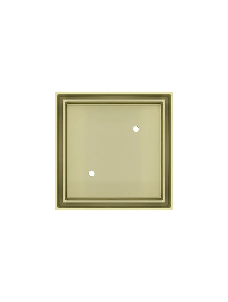 Shower Waste with Tile Insert - PVD Tiger Bronze