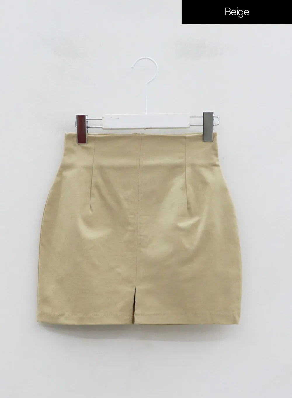 Simple High Waist Pencil Mini Skirt IO19