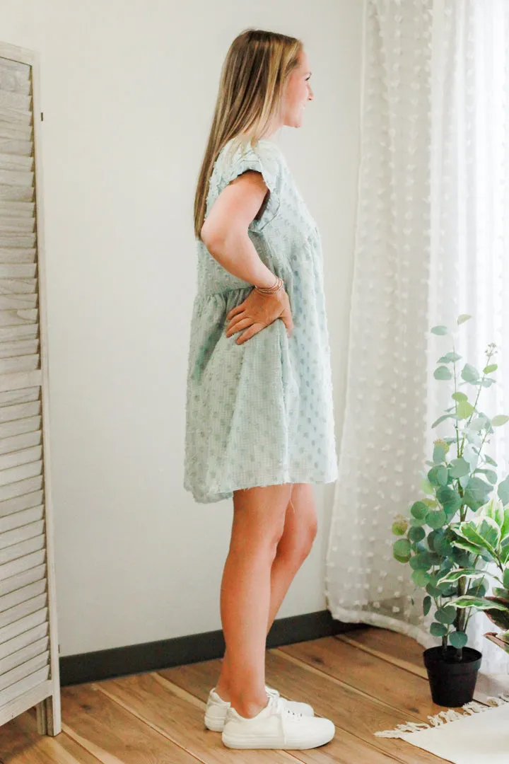 Swiss Dot Tunic Dress