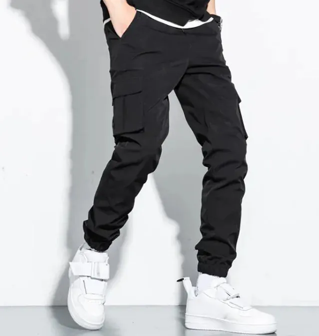 Thick Warm Fleece Cargo Pants