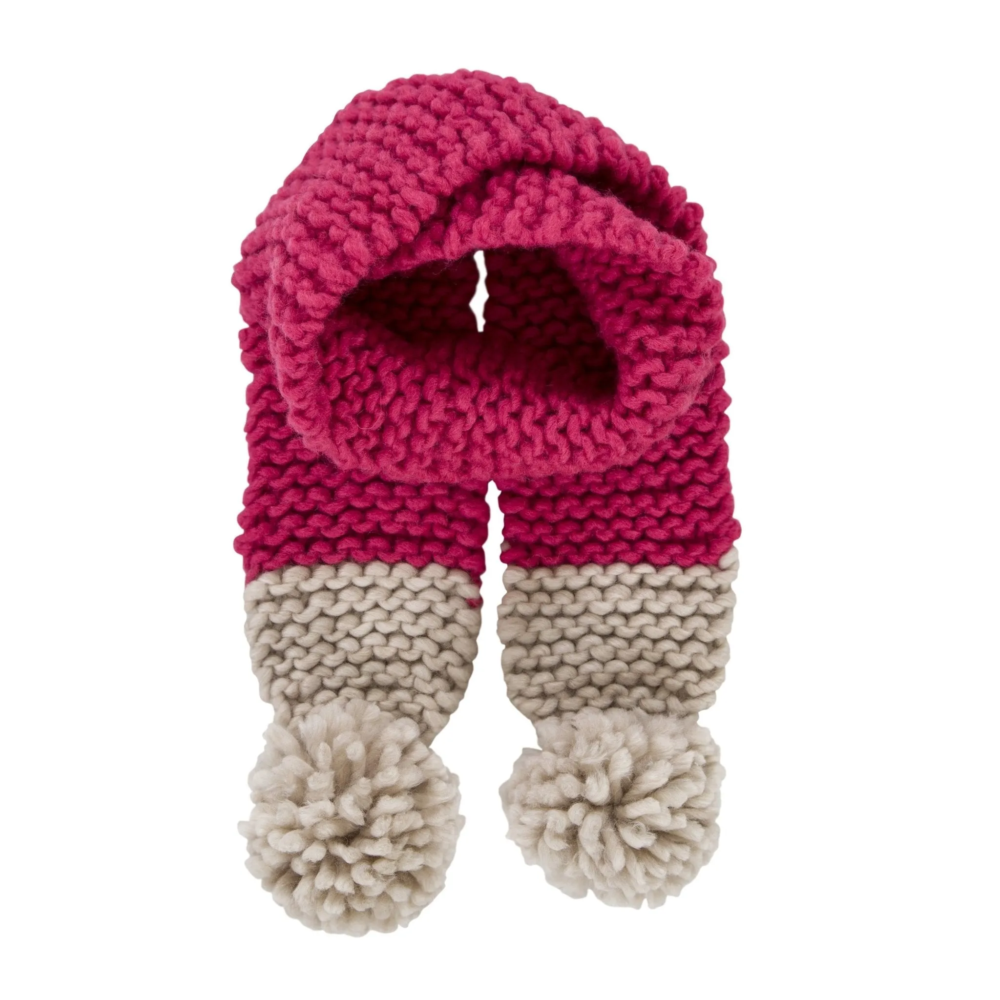 Traveller Chunky Scarf Fuchsia