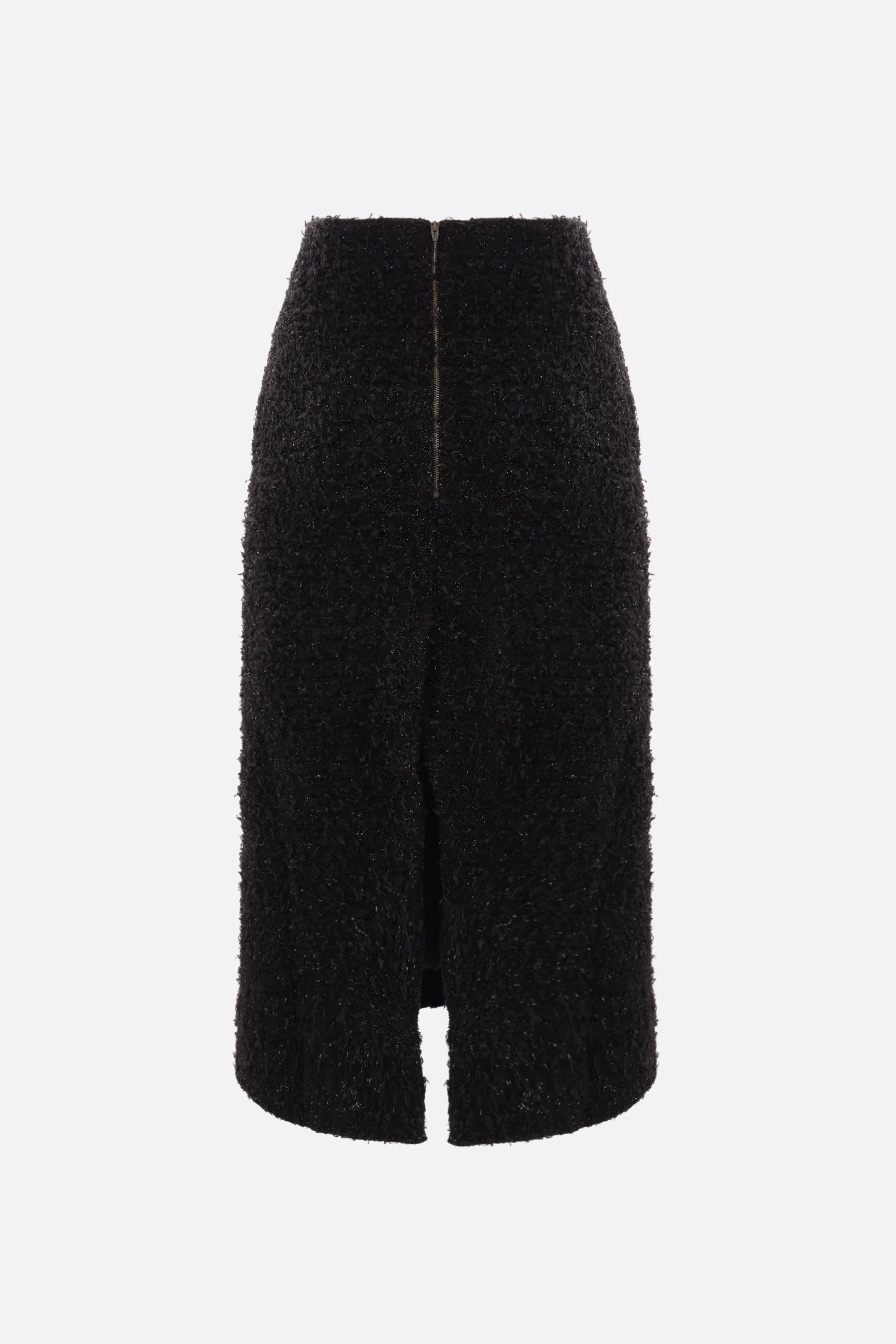 tweed pencil skirt