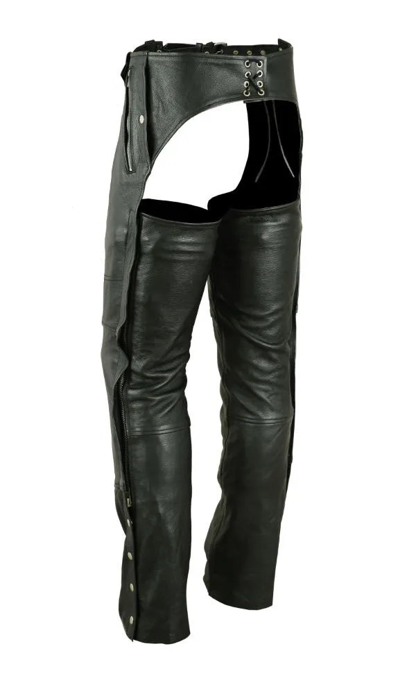 Unisex Double Deep Pocket Thermal Lined Chaps - DS478