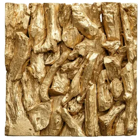 Uttermost Rio Gold Wood Wall Décor