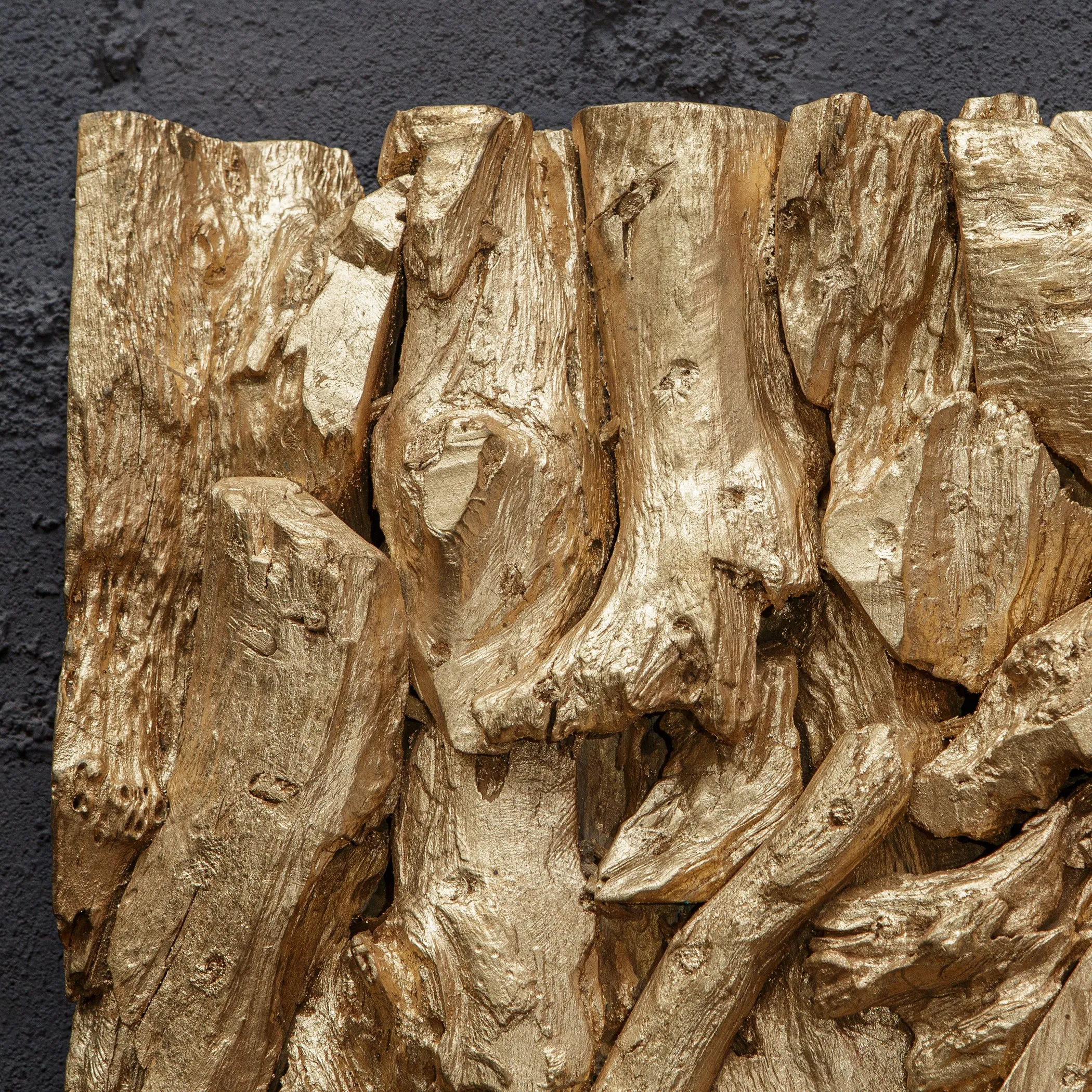 Uttermost Rio Gold Wood Wall Décor