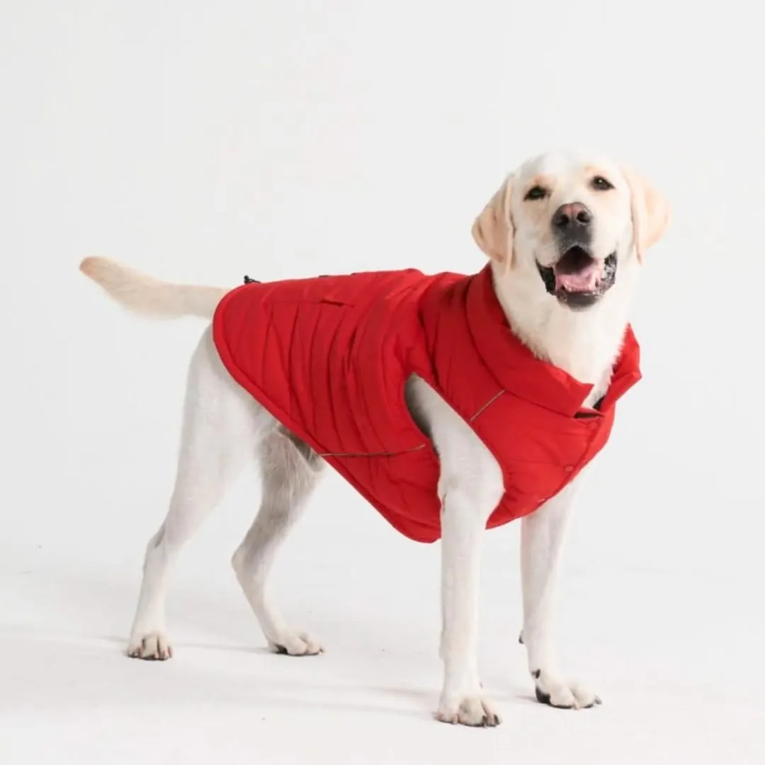 WarmShield Water-Resistant Jacket - Red