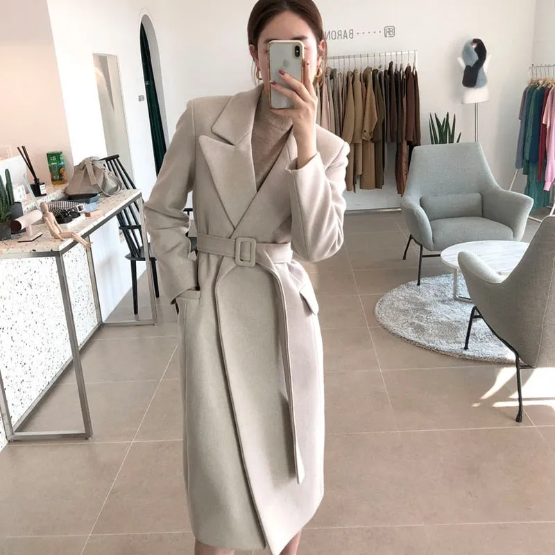 Women Long Coat For Autumn