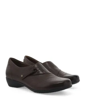 Women's Dansko Franny Color: Chocolate Burnished Calf