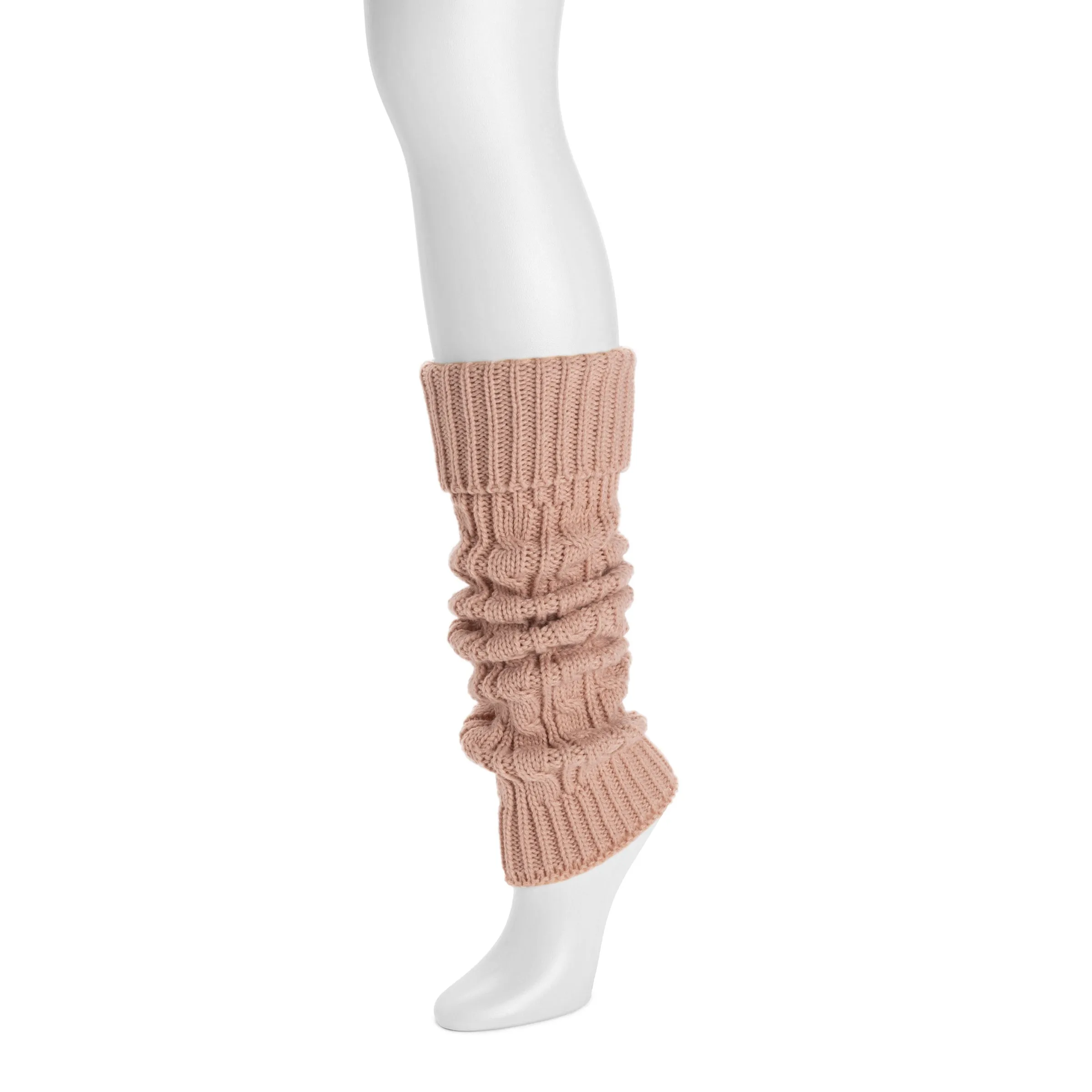 Women's Tall Cable Knit Leg Warmer