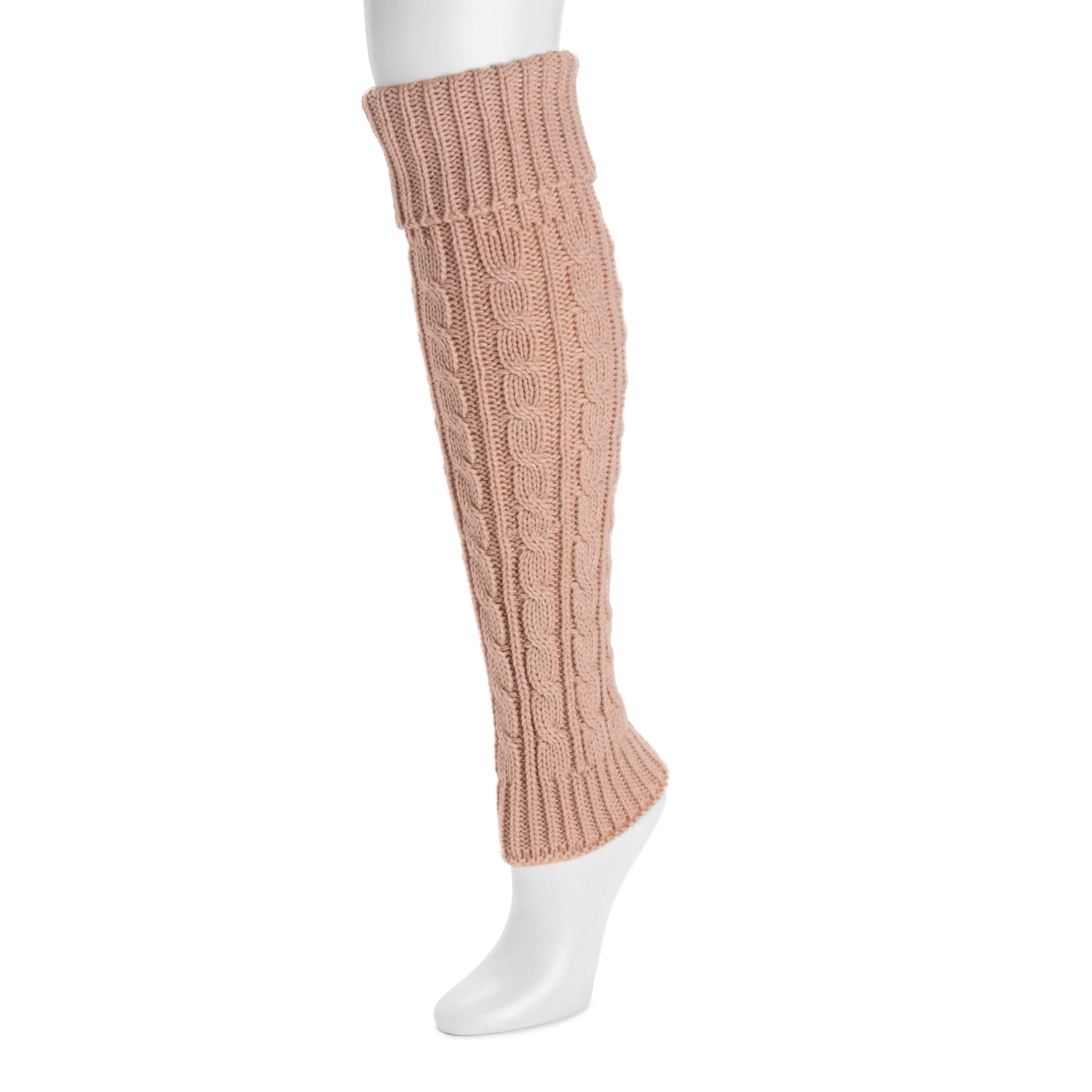 Women's Tall Cable Knit Leg Warmer