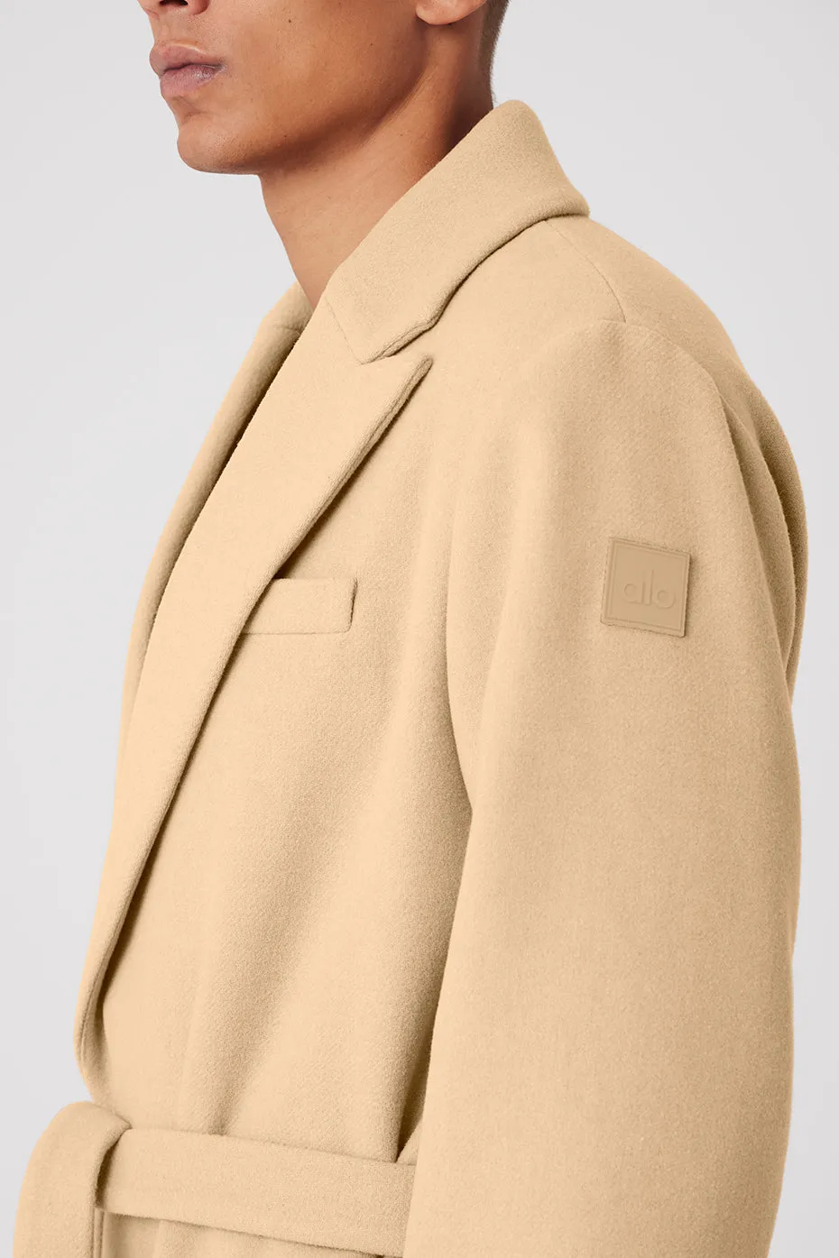 Wool Gameday Overcoat - Camel