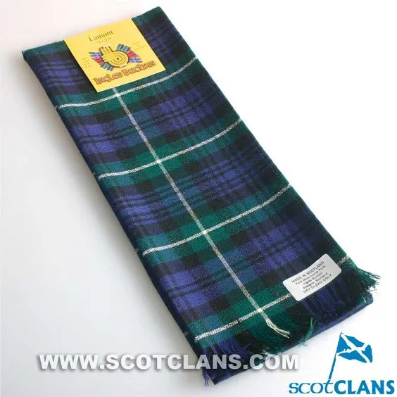 Wool Scarf in Lamont Modern Tartan